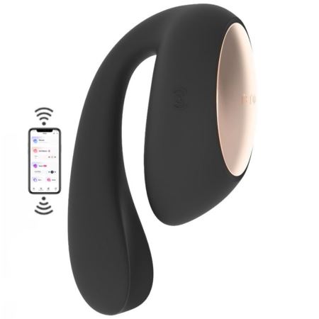 Lelo İda Wave Dual Stimulation Massager Telefon Kontrollü Vibratör-Black