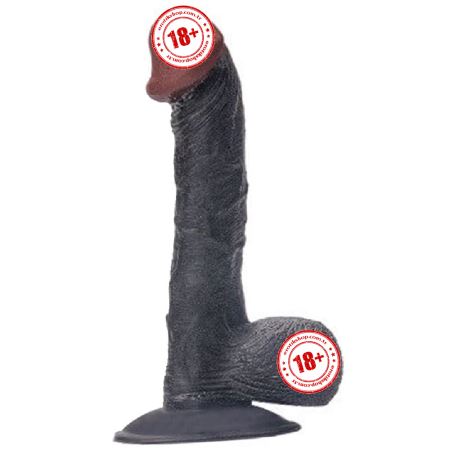 Love Shop Jack`s Curve Penis 20.5 cm Realistik Zenci Dildo
