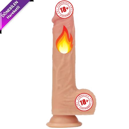 Lovetoy Nature Cock Liam Dönebilen Hareketli 22 cm Realistik Penis