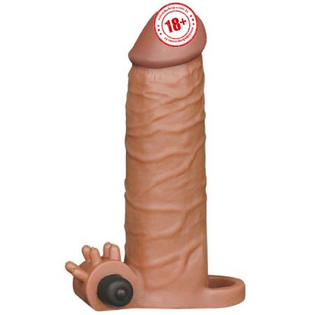 Lovetoy Pleasure X-Tender Vibrating Sleeve Titreşimli Penis Kılıfı LV1061B