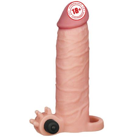 Lovetoy Pleasure X-Tender Vibrating Sleeve Titreşimli Penis Kılıfı LV1061F