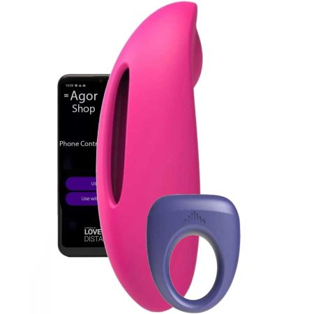 Magic Motion Candy&Dante Akıllı Telefondan Kontrol Edilebilen Penis Halkası ve Giyilebilen Vibratör