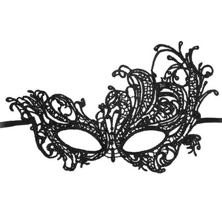 Merry See Black Lace Hallowen Mask Dantelli Göz Maskesi