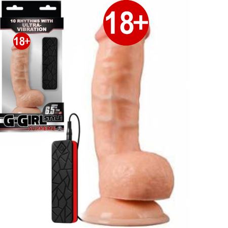 Nmc G Girl Style Supreme 16.5 cm 10 Mod Titreşimli Realistik Penis