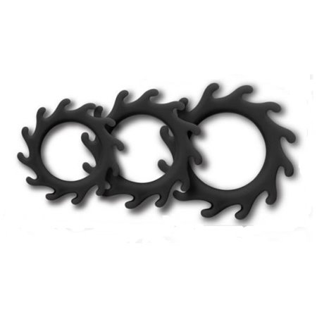 Ornament Slicone Ring Set Penis Yüzüğü Seti