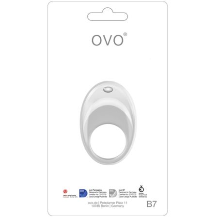 Ovo B7 Vibrating Ring Titreşimli Penis Halkası