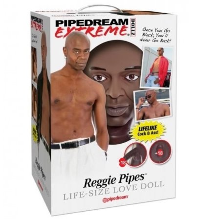 Pipedream Extreme Titreşimli Zenci Realistik Erkek Şişme Manken