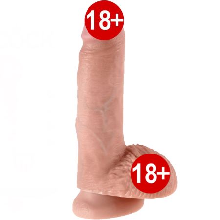 Pipedream King Cock 18 cm Testisli Ultra Gerçek Amerikan Penis