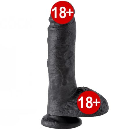 Pipedream King Cock 18 cm Testisli Ultra Gerçek Amerikan Zenci Penis