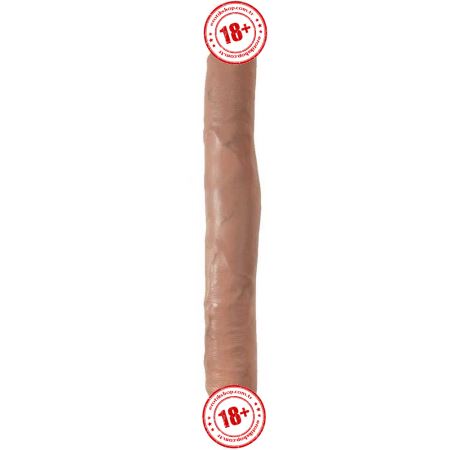 Pipedream King Cock 30 Cm Çift Başlı Karamel Realistik Penis