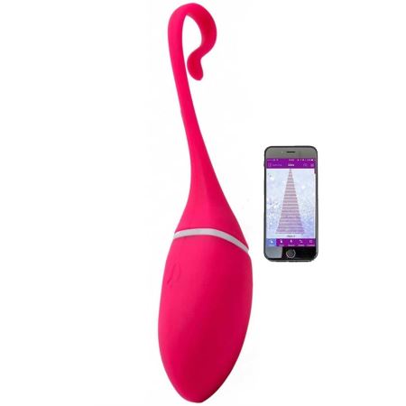 Realov İrena 1 Pink İos & Andorid Uyumlu Uzaktan Kumanda Edilebilir Telefon Kontrol Vibratör