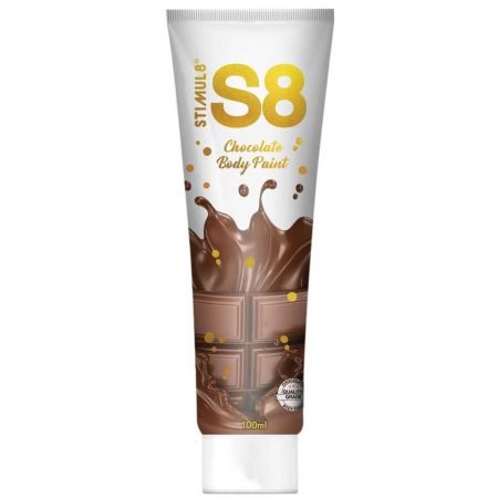 S8 Bodypaint 100 ml Çikolatalı Yenilebilir Vücut Boyası