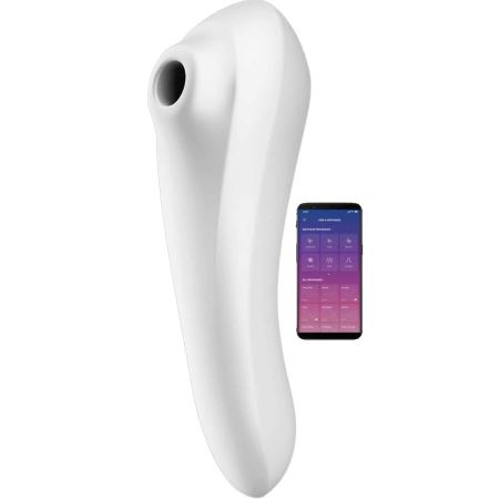 Satisfyer Dual Pleasure Telefon Kontrollü Çift Taraflı Emiş Vibratör