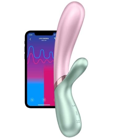 Satisfyer Hot Lover Connect App Telefon Kontrol Ve Isıtmalı Rabbit Vibratör