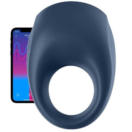 Satisfyer Strong One Ring Telefon Kontrol Şarjlı Penis Halkası