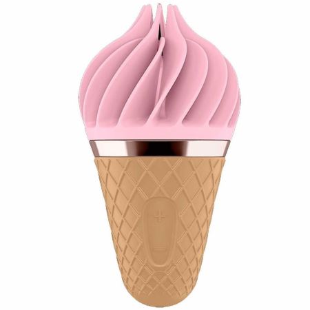 Satisfyer Sweet Treat Dönen Silikon Şarj Edilebilir Klitoral Vibratör-Pink