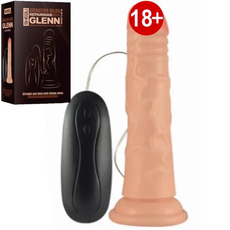 Shequ Glenn 20 Mod Titreşimli Testissiz Realistik Penis