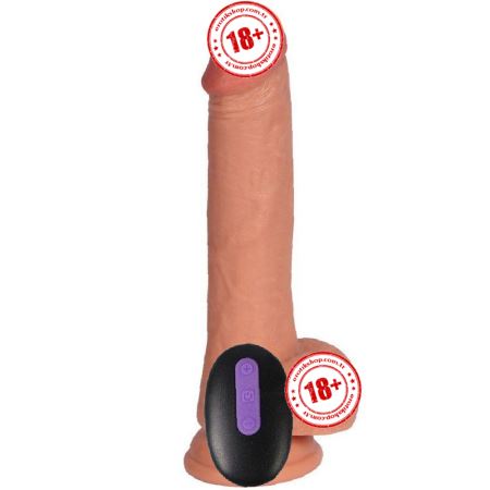 Shequ Sean Vibrating Dildo 20 Mod Titreşimli Realistik Penis 22 cm