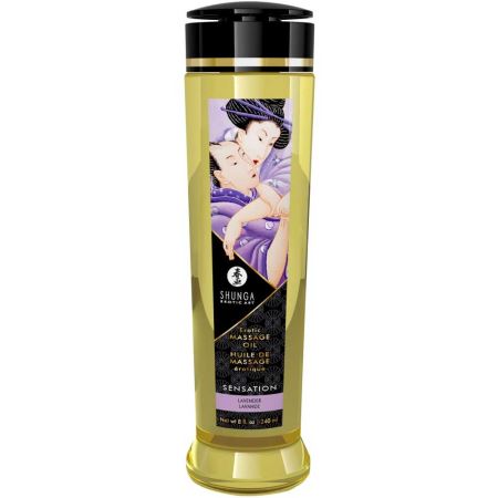 Shunga Erotic Massage Oil 240 Ml Lavendel Aromalı Masaj Yağı