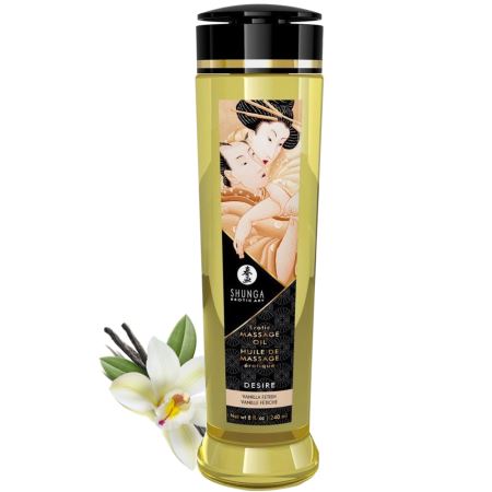 Shunga Massage Oil Sensation Vanilla 240 Ml Masaj Yağı