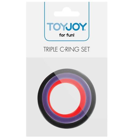 Toy Joy 3`lü Penis Halkası Seti