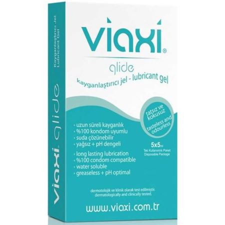 Viaxi Glide 5x5 ml Pratik Kullanım Kayganlaştırıcı Jel