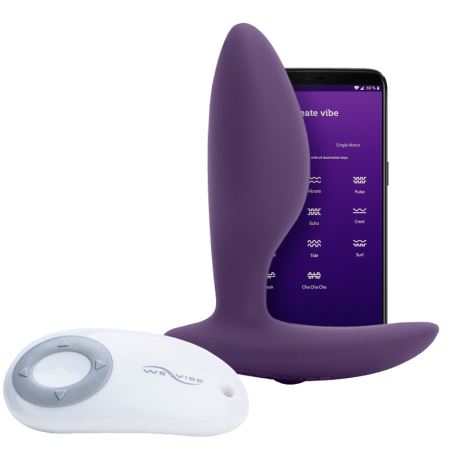 We-Vibe Ditto Purple Telefon Kontrollü Titreşimli Anal Plug