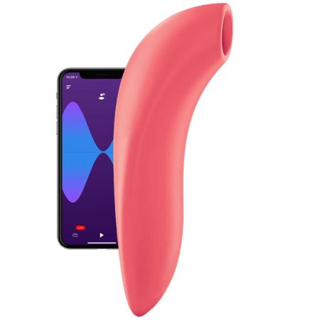 We-Vibe Melt Akıllı Telefon Kontrollü Pleasure Air Klitoral Emiş Güçlü Vibratör