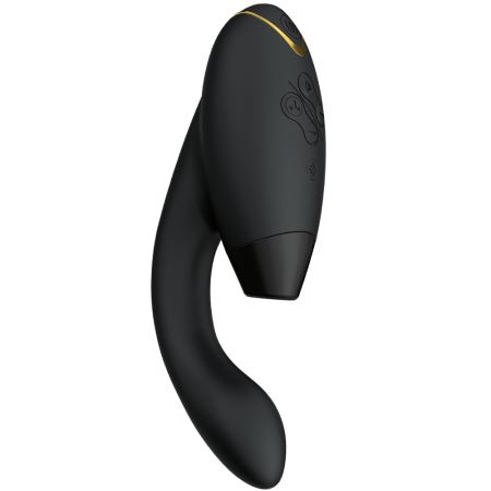 Womanizer Duo 2 Dual Clitoral & G-Spot Stimulator Black Emiş Güçlü Vibratör